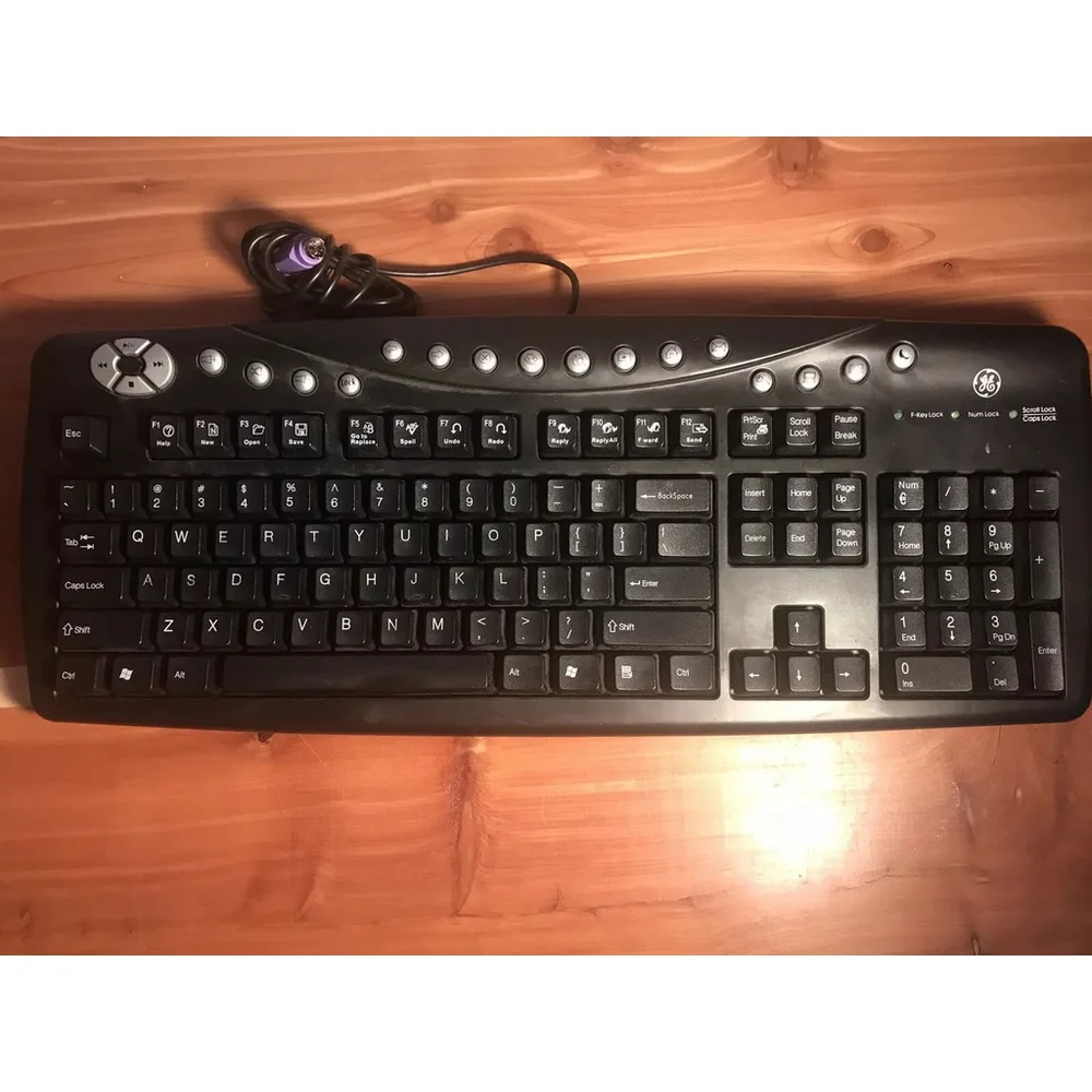 GE WK3603 Wired Mechanical Keyboard With Number Pad